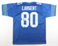 Steve Largent Signed Jersey Inscribed "HOF 95" (Schwartz) at PristineAuction.com