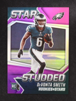 DeVonta Smith 2021 Rookies and Stars Star Studded Purple #26 #29/35 RC at PristineAuction.com