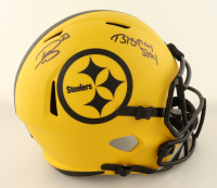 Darius Slay Signed Steelers Full-Size Rave Alternate Speed Helmet Inscribed "Big Play Slay" (Beckett) at PristineAuction.com
