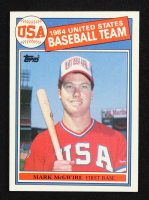 Mark McGwire 1985 Topps 84 USA Baseball Team #401 RC at PristineAuction.com