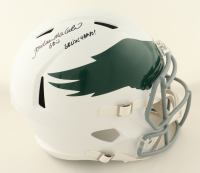 Jordan Mailata Signed Eagles Full-Size Speed Helmet Inscribed "SB LIX Champs!" (Beckett) at PristineAuction.com
