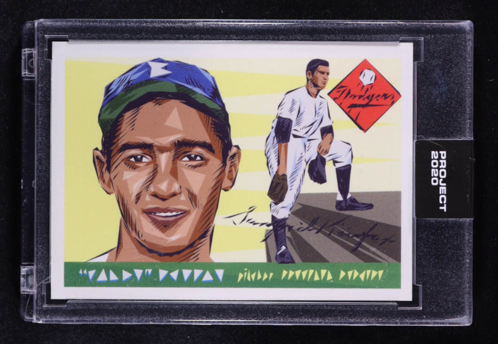 Sandy Koufax 2020 Topps Project 2020 #89 / Naturel