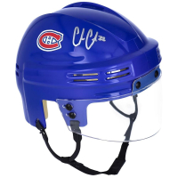 Cole Caufield Signed Canadiens Mini Helmet (Fanatics) at PristineAuction.com