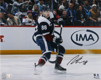 Martin Necas Signed Avalance 16x20 Photo (Fanatics) at PristineAuction.com