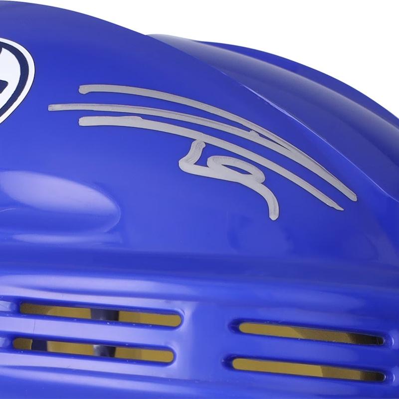 Leon Draisaitl Signed Oilers Mini Helmet (Fanatics) at PristineAuction.com Leon Draisaitl Signed Oilers Mini Helmet (Fanatics) at PristineAuction.com