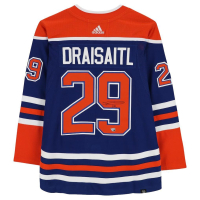 Leon Draisaitl Signed Oilers Adidas Jersey (Fanatics) at PristineAuction.com