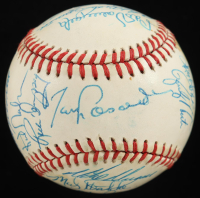 c. 1980s Dodgers ONL Baseball Signed by (22) with Tommy Lasorda, Eddie Murray, Rich Dempsey, Fernando Valenzuela (Beckett) at PristineAuction.com