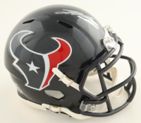 Joe Mixon Signed Texans Speed Mini Helmet (JSA) at PristineAuction.com
