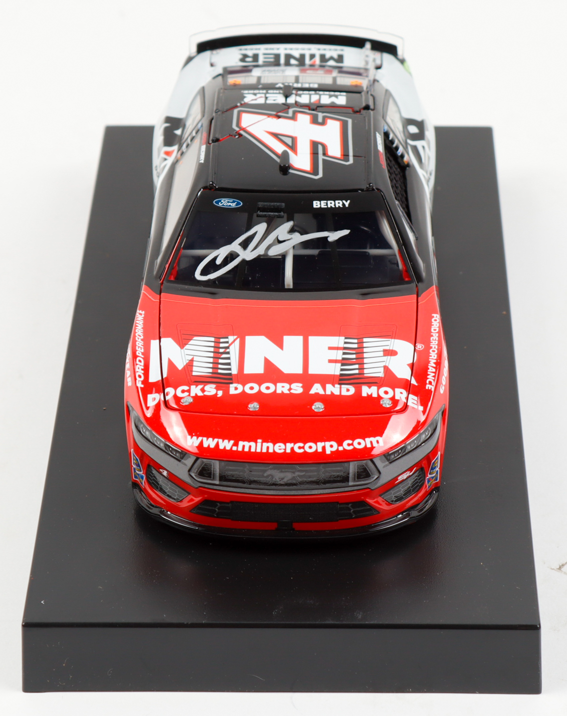 Josh Berry Signed 2024 #4 Miner Mustang | 1:24 Diecast Car (PA) at PristineAuction.com Josh Berry Signed 2024 #4 Miner Mustang | 1:24 Diecast Car (PA) at PristineAuction.com