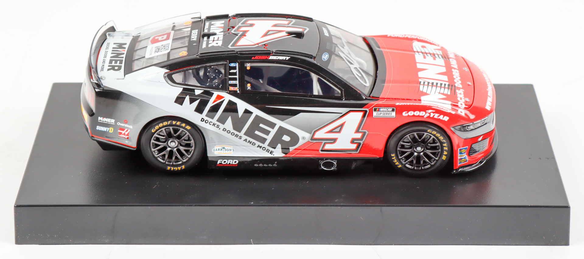 Josh Berry Signed 2024 #4 Miner Mustang | 1:24 Diecast Car (PA) at PristineAuction.com Josh Berry Signed 2024 #4 Miner Mustang | 1:24 Diecast Car (PA) at PristineAuction.com