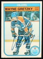 Wayne Gretzky Signed 1982-83 O-Pee-Chee #106 (Beckett) at PristineAuction.com