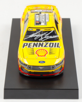 Joey Logano Signed 2024 #22 Shell Pennzoil Champion Mustang | 1:24 Diecast Car (PA) at PristineAuction.com