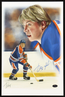 Jarri Kuri Signed Oilers  12x18 Numbered Lithograph (SportAuthentix) at PristineAuction.com