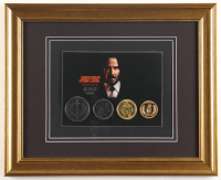 "John Wick: Chapter 4" Custom Framed Opening Night Booklet & (4) Coins Display at PristineAuction.com