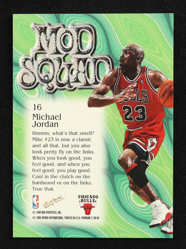 Michael Jordan 1999 Skybox Mod Squad #16 at PristineAuction.com Michael Jordan 1999 Skybox Mod Squad #16 at PristineAuction.com