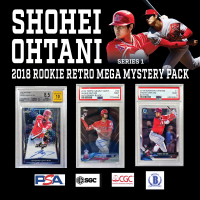 Break King ""SHOHEI OHTANI 2018 ROOKIE RETRO"" MEGA Mystery Box / Pack Series 1 at PristineAuction.com
