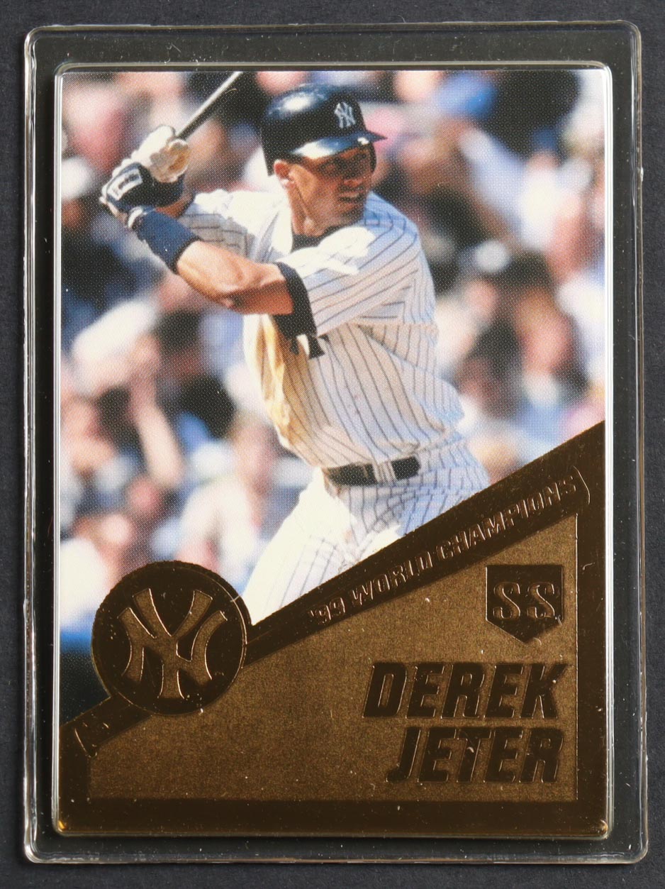 The Danbury Mint 22KT 1999 World Champions Baseball Complete Set of (32) Sports Cards in Commemorative Binder at PristineAuction.com The Danbury Mint 22KT 1999 World Champions Baseball Complete Set of (32) Sports Cards in Commemorative Binder at PristineAuction.com