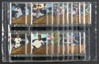 The Danbury Mint 22KT 1999 World Champions Baseball Complete Set of (32) Sports Cards in Commemorative Binder at PristineAuction.com