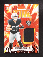 Brock Bowers 2024 Rookies and Stars High Octane Memorabilia #6 #092/399 RC at PristineAuction.com