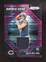 Caleb Williams 2024 Panini Prizm Rookie Gear Purple Pulsar #1 RC at PristineAuction.com