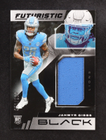 Jahmyr Gibbs 2023 Panini Black Futuristic Jerseys #6 #051/150 RC at PristineAuction.com
