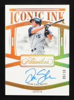 Tim Salmon 2024 Panini Flawless Gold Iconic Ink #II-TS #09/10 at PristineAuction.com