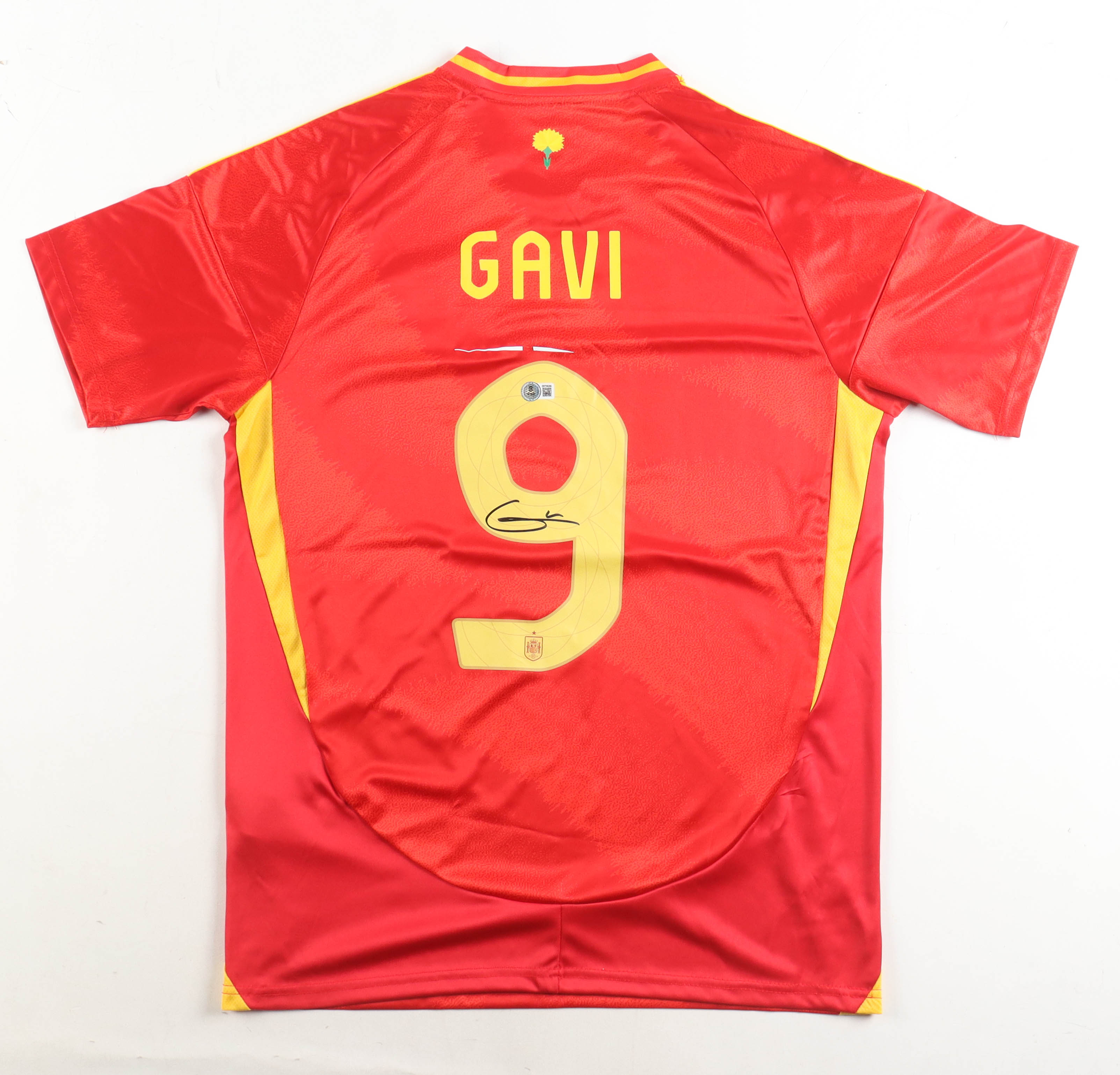 Gavi Signed Jersey (Beckett) at PristineAuction.com Gavi Signed Jersey (Beckett) at PristineAuction.com