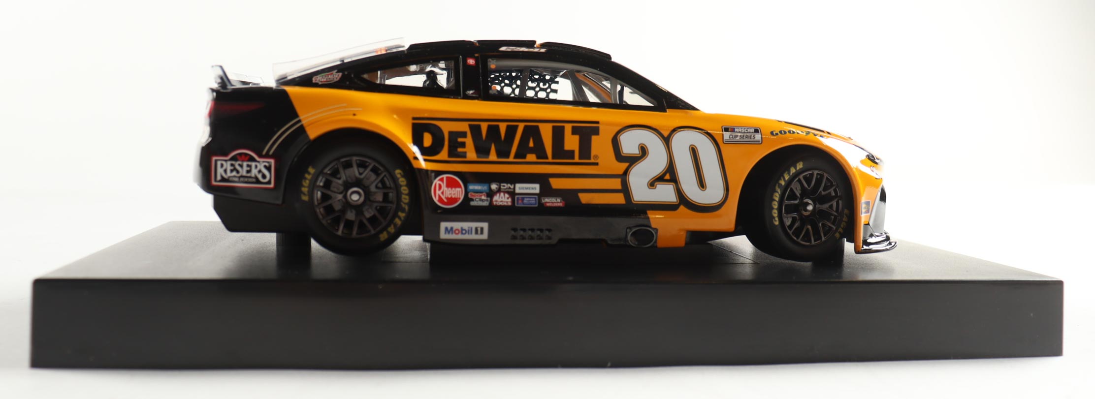 Christopher Bell Signed 2025 #20 DeWALT Camry | 1:24 Diecast Car (Bell COA) at PristineAuction.com Christopher Bell Signed 2025 #20 DeWALT Camry | 1:24 Diecast Car (Bell COA) at PristineAuction.com