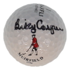Billy Casper Signed Murfield Logo Golf Ball (JSA) at PristineAuction.com Billy Casper Signed Murfield Logo Golf Ball (JSA) at PristineAuction.com