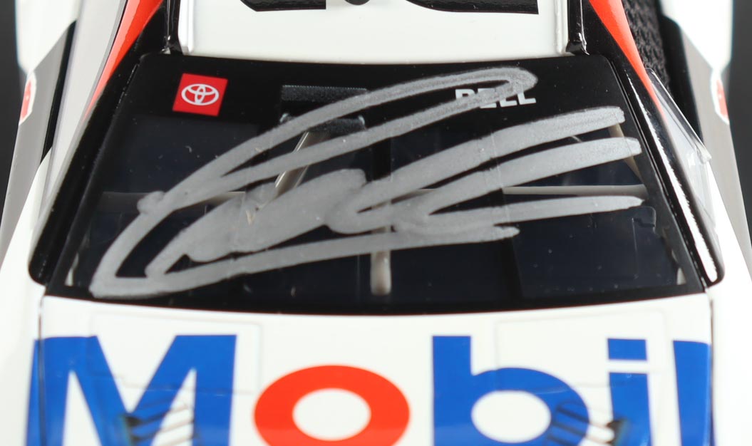 Christopher Bell Signed 2025 #20 Mobil1 Camry Elite | 1:24 Diecast Car (Bell COA) at PristineAuction.com Christopher Bell Signed 2025 #20 Mobil1 Camry Elite | 1:24 Diecast Car (Bell COA) at PristineAuction.com