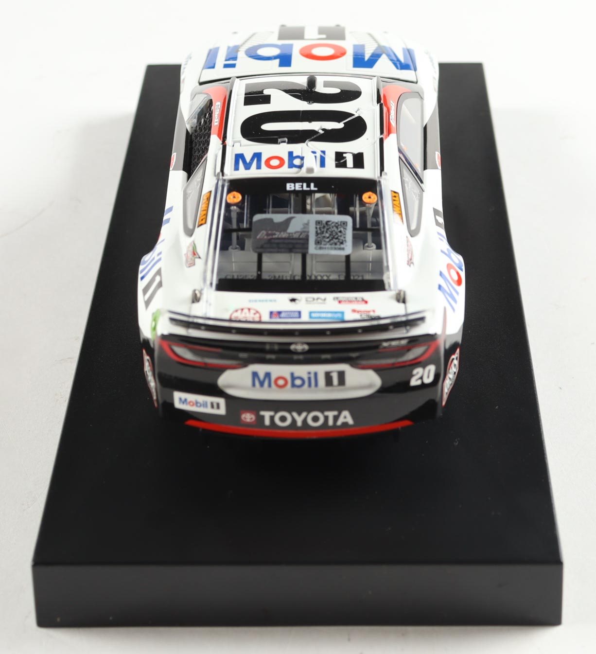 Christopher Bell Signed 2025 #20 Mobil1 Camry Elite | 1:24 Diecast Car (Bell COA) at PristineAuction.com Christopher Bell Signed 2025 #20 Mobil1 Camry Elite | 1:24 Diecast Car (Bell COA) at PristineAuction.com