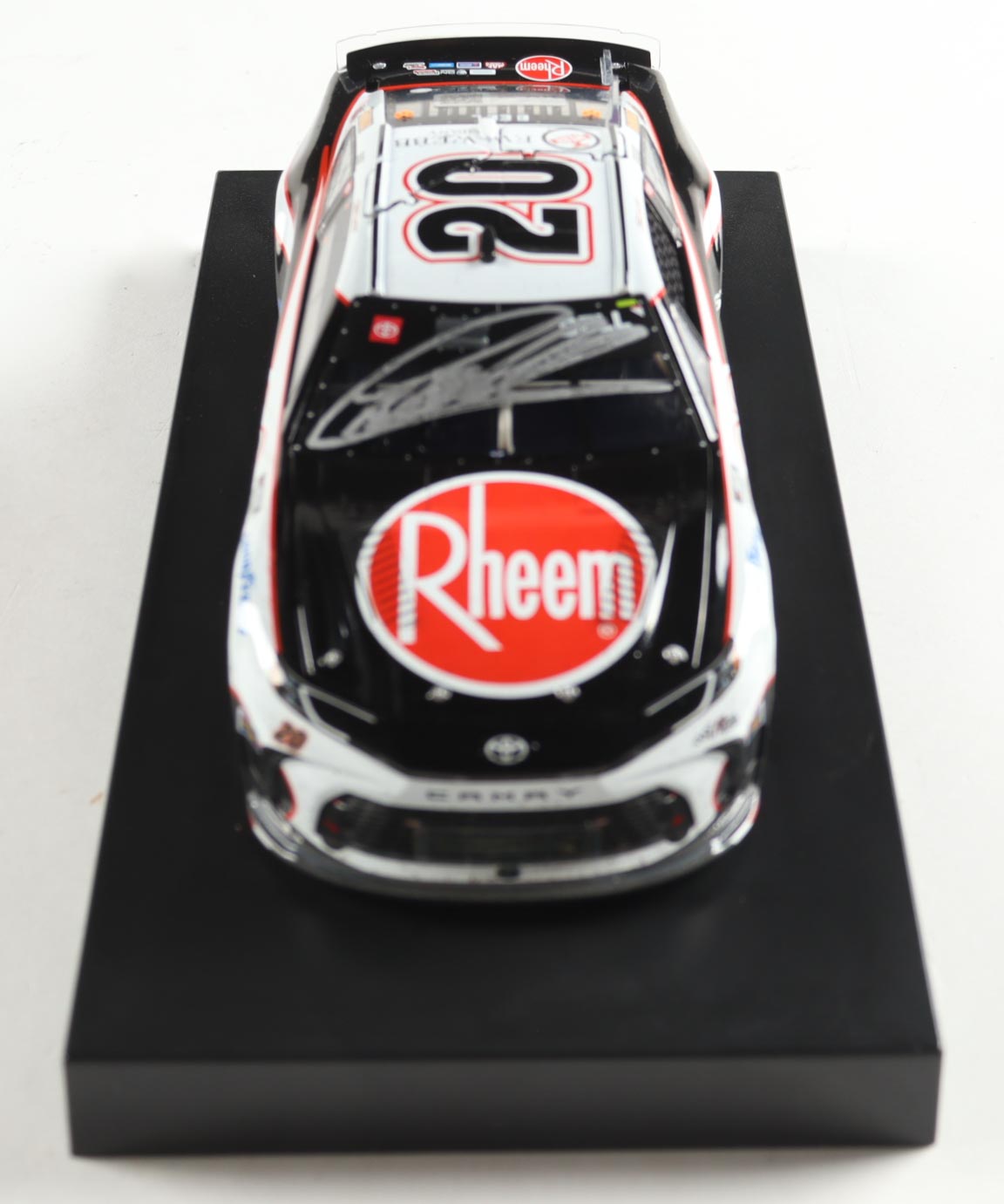 Christopher Bell Signed 2024 #20 Rheem New Hampshire Win Camry | 1:24 Diecast Car (Bell COA) at PristineAuction.com Christopher Bell Signed 2024 #20 Rheem New Hampshire Win Camry | 1:24 Diecast Car (Bell COA) at PristineAuction.com