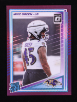 Mike Green 2025 Donruss Optic Rated Rookies Preview Purple #397 #05/50 RC at PristineAuction.com