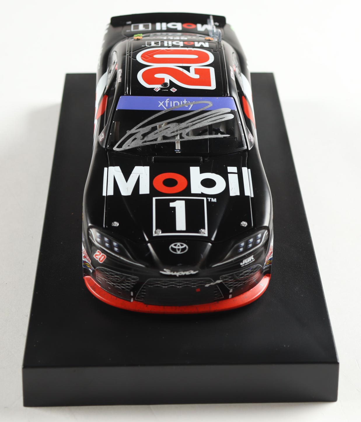 Christopher Bell Signed 2024 #20 Mobil 1 New Hampshire Win Supra | 1:24 Diecast Car (Bell COA) at PristineAuction.com Christopher Bell Signed 2024 #20 Mobil 1 New Hampshire Win Supra | 1:24 Diecast Car (Bell COA) at PristineAuction.com