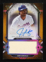 Juan Gonzalez 2024 Topps Triple Threads Jumbo Relic Auto #AJR-16 #11/25 at PristineAuction.com