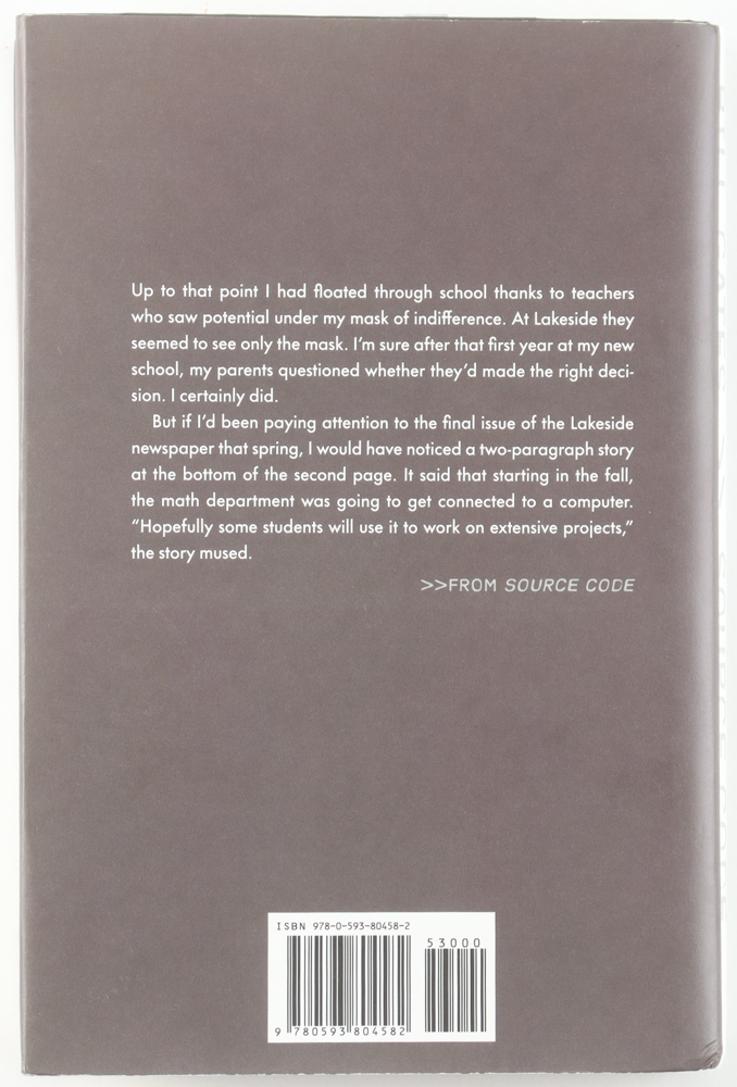 Bill Gates Signed "Source Code: My Beginnings" Hardcover Book (JSA) at PristineAuction.com Bill Gates Signed "Source Code: My Beginnings" Hardcover Book (JSA) at PristineAuction.com