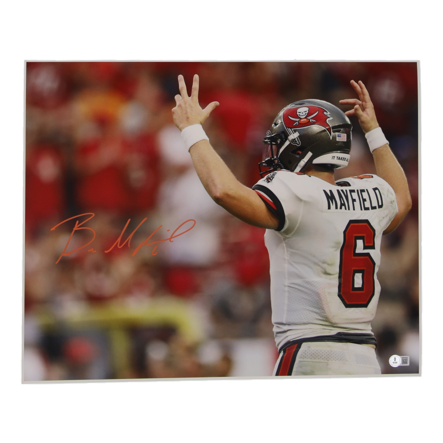 Baker Mayfield Signed Buccaneers 16x20 Photo (Beckett) at PristineAuction.com Baker Mayfield Signed Buccaneers 16x20 Photo (Beckett) at PristineAuction.com