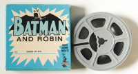 Vintage "Batman and Robin" 8mm Film Reel with Original Box at PristineAuction.com