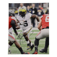 Jabrill Peppers Signed Michigan Wolverines 16x20 Photo (Beckett) at PristineAuction.com