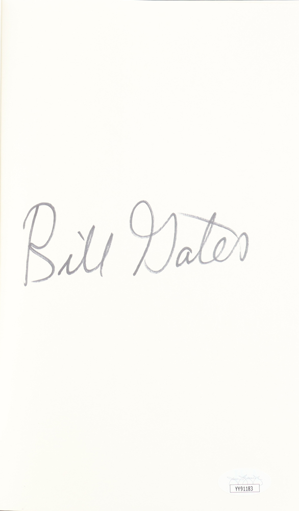 Bill Gates Signed "Source Code: My Beginnings" Hardcover Book (JSA) at PristineAuction.com Bill Gates Signed "Source Code: My Beginnings" Hardcover Book (JSA) at PristineAuction.com