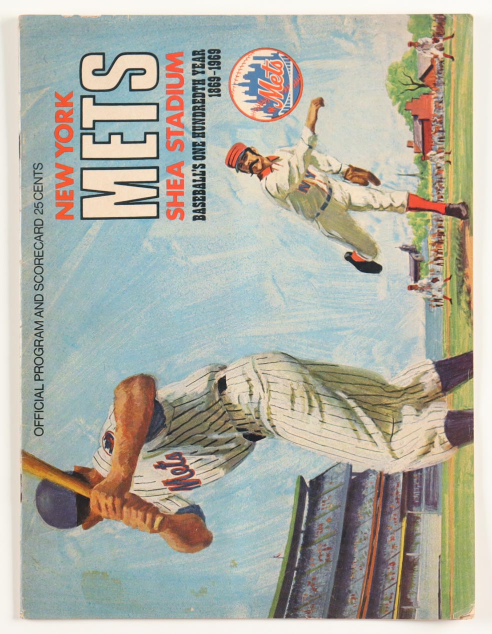 1969 New York Mets Shea Stadium On-Site Program at PristineAuction.com 1969 New York Mets Shea Stadium On-Site Program at PristineAuction.com