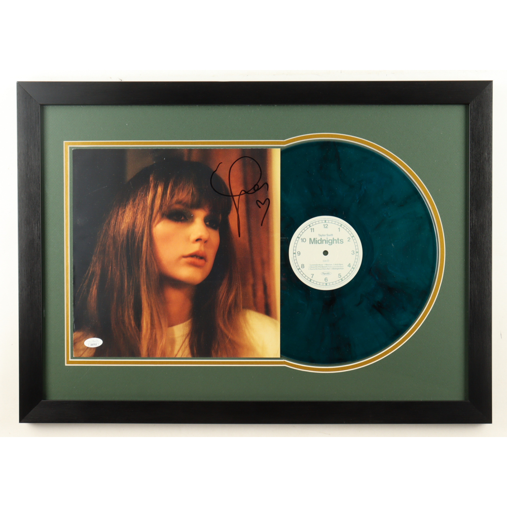 Taylor Swift Signed Custom Framed 