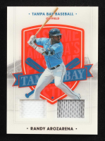 Randy Arozarena 2021 Panini Chronicles America's Pastime Dual Jersey Relic #15 RC at PristineAuction.com