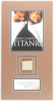 "Titanic" Custom Matted Movie Prop Ship Piece Display at PristineAuction.com