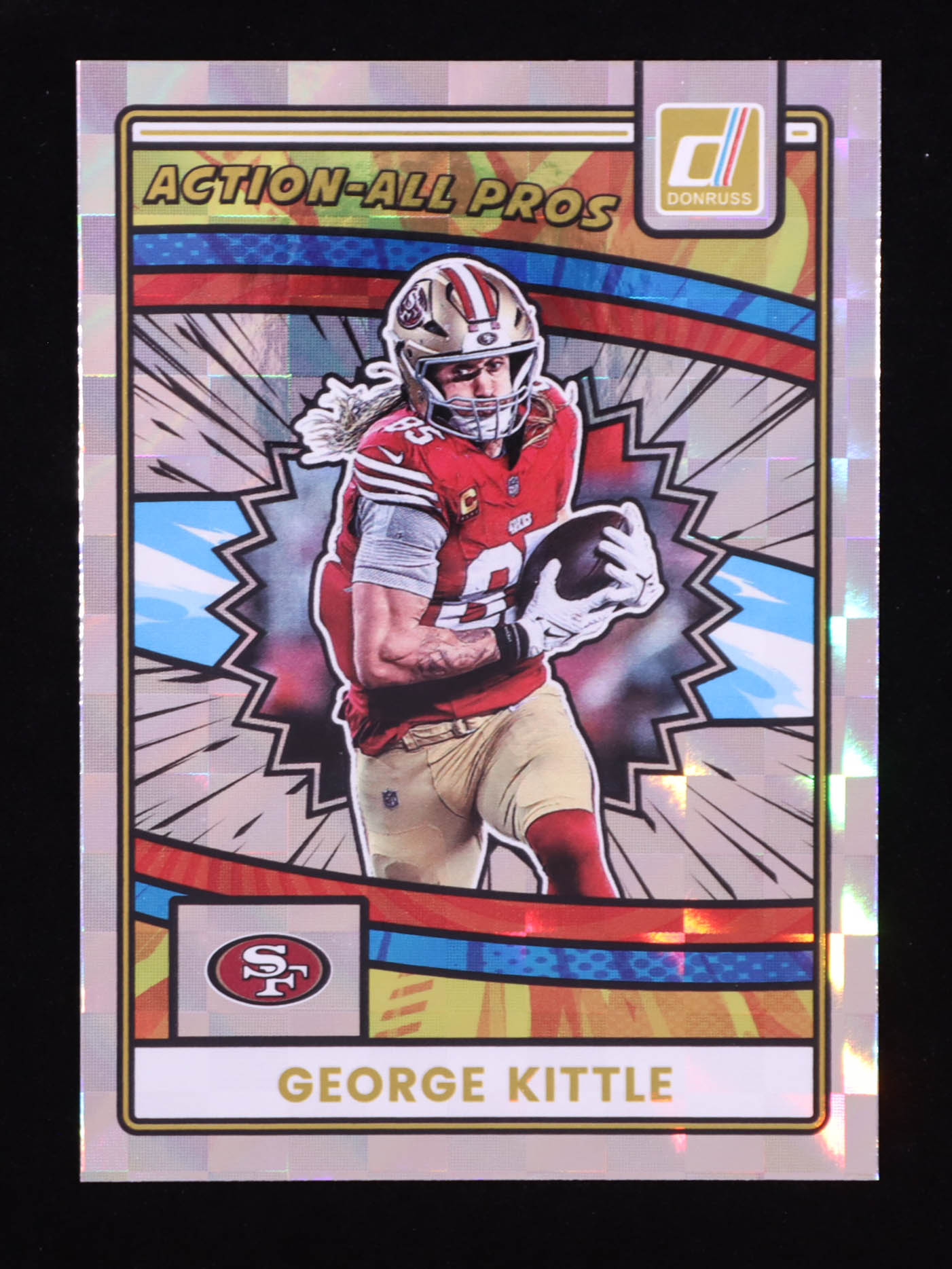 George Kittle 2025 Donruss Action All Pros #16 at PristineAuction.com George Kittle 2025 Donruss Action All Pros #16 at PristineAuction.com