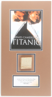 "Titanic" Custom Matted Movie Prop Ship Piece Display at PristineAuction.com