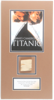 "Titanic" Custom Matted Movie Prop Ship Piece Display at PristineAuction.com