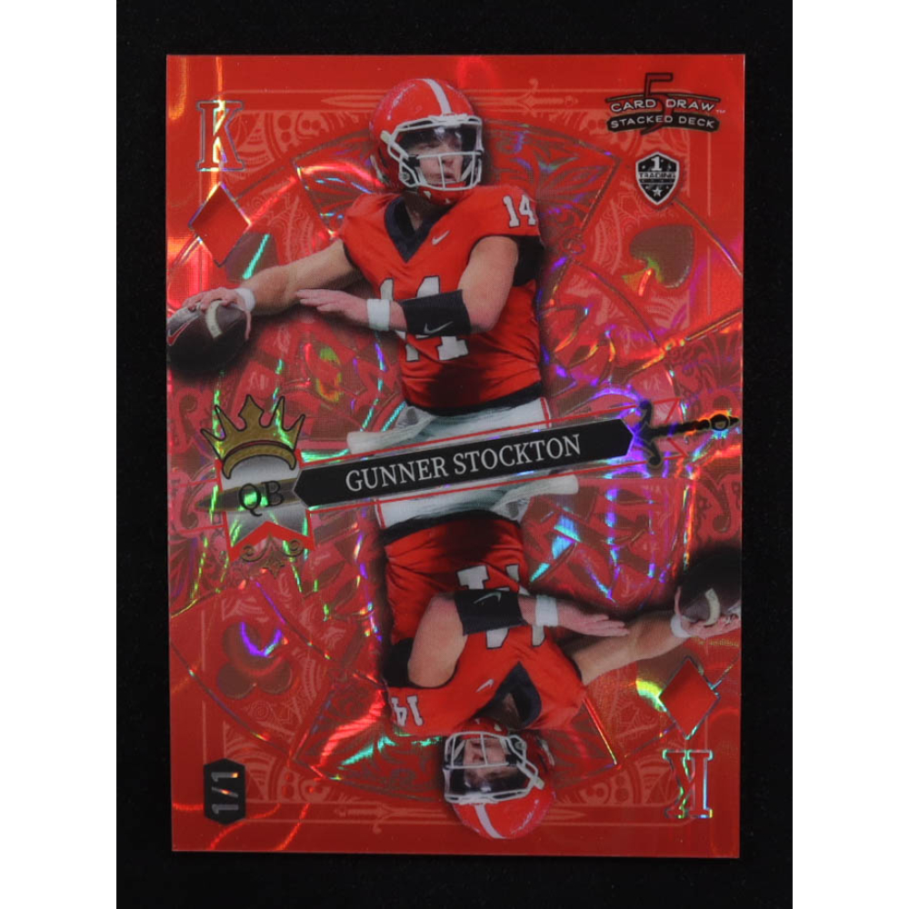 Gunner Stockton 2024 Wild Card 5 Card Draw Stacked Deck King #SDPD-GSN RC #1/1 at PristineAuction.com