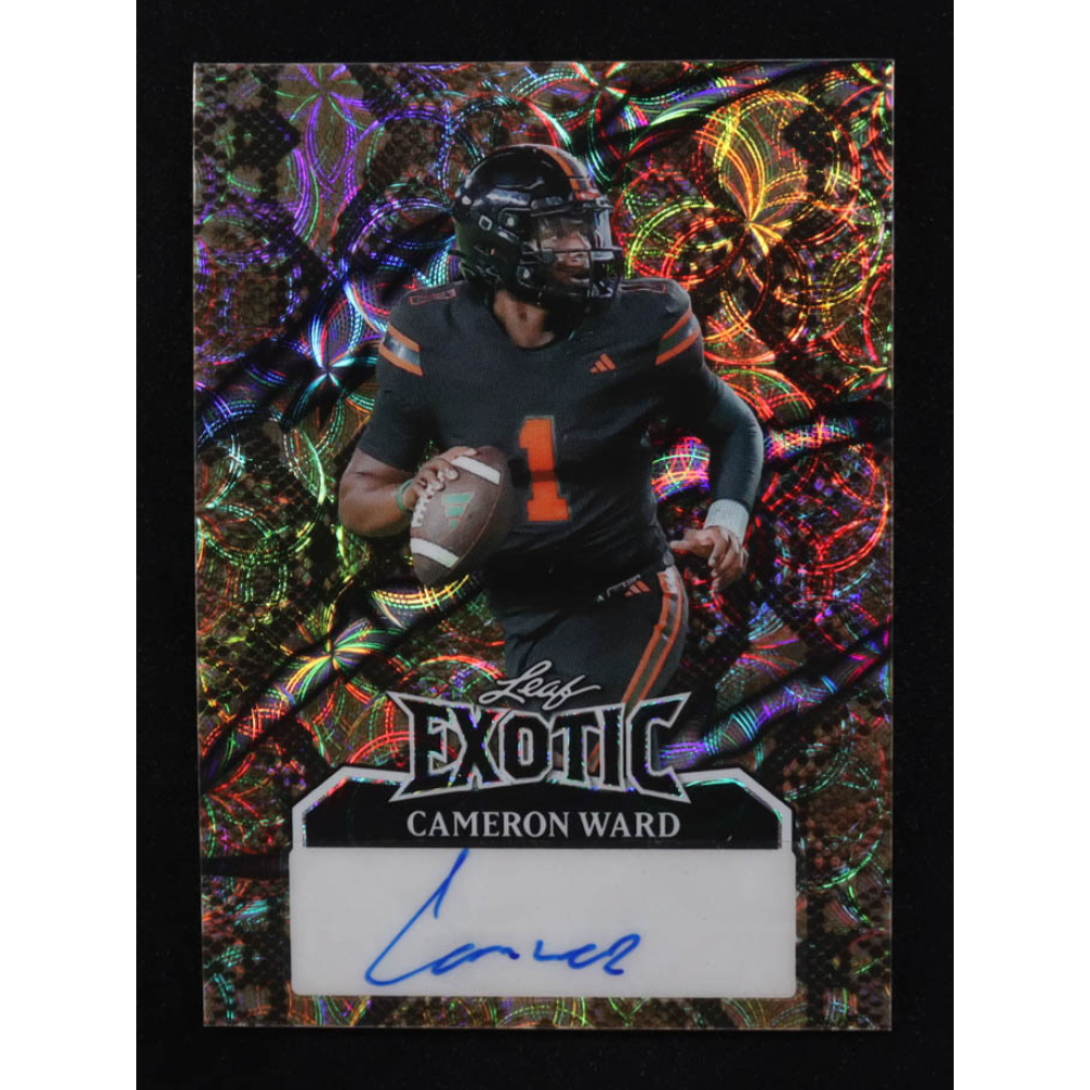 Cameron Ward 2024 Leaf Exotic Auto #E-CW1 RC #1/6 at PristineAuction.com