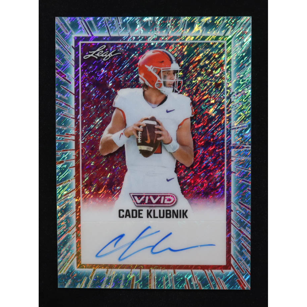 Cade Klubnik 2025 Leaf Vivid Auto #BA-CK1 RC #5/10 at PristineAuction.com